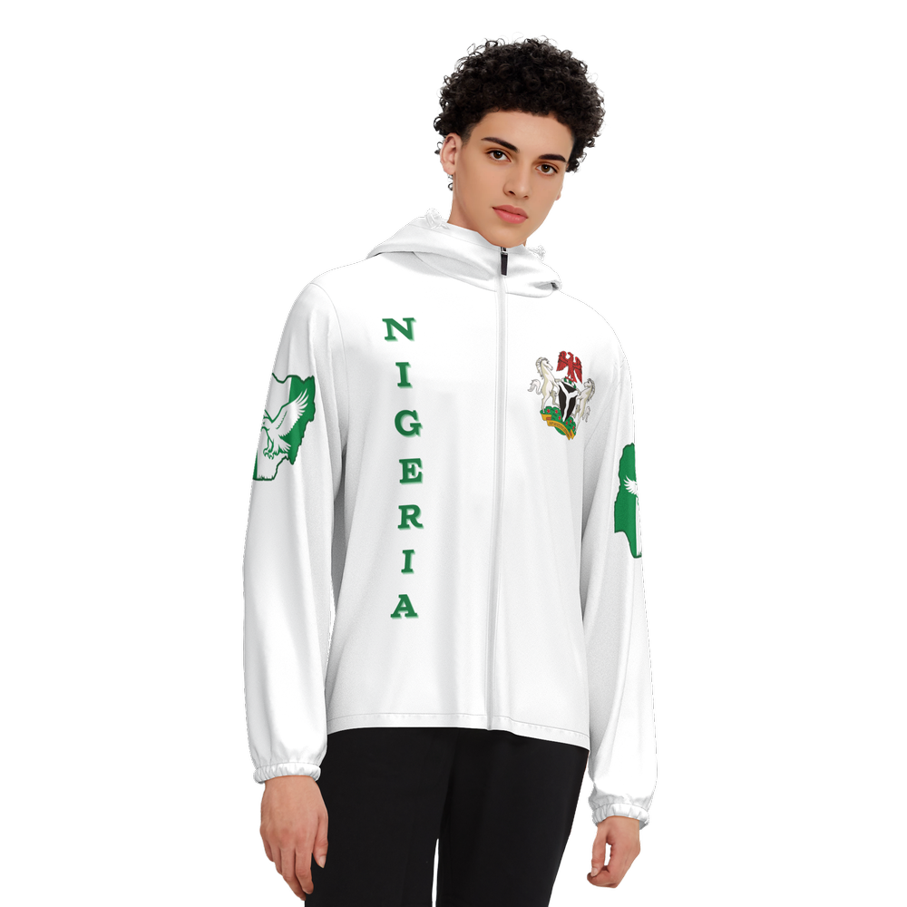 Nigeria independence Unisex Full-Zip Hooded jacket