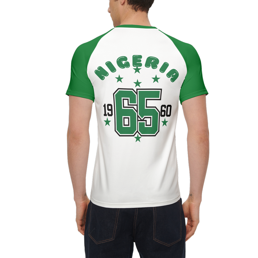 Green white Nigeria independence @65