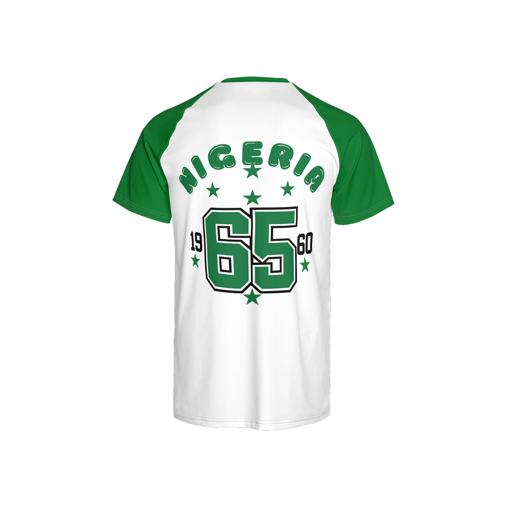 Green white Nigeria independence @65