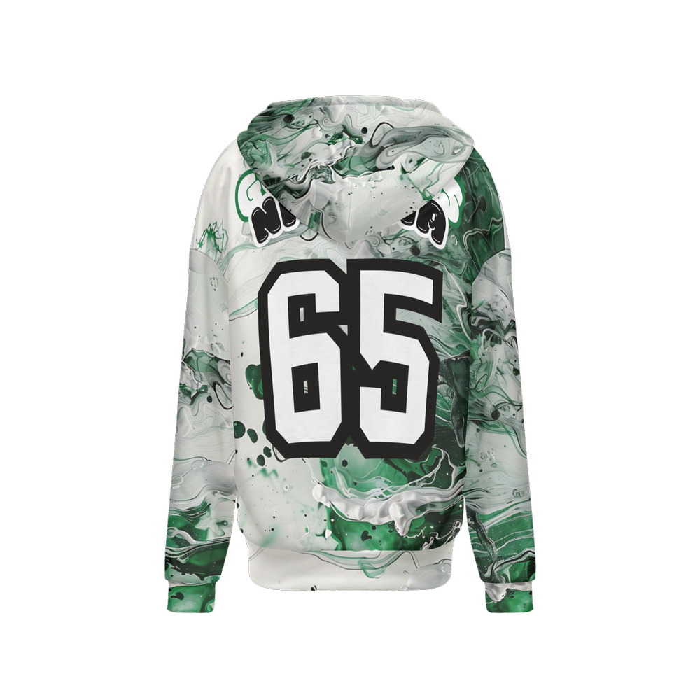 Women's Hoodie With Front Patch for Nigeria Independence