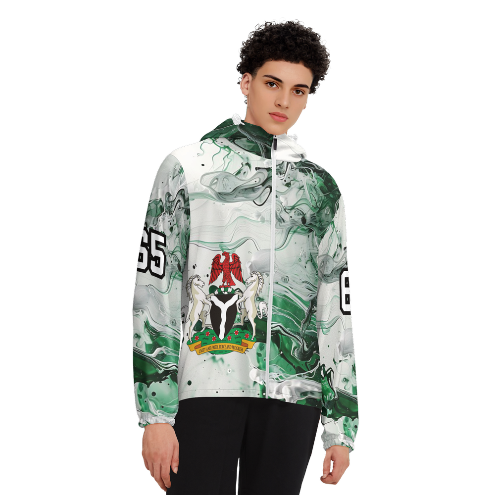 Nigeria Independence Unisex Full-Zip Hoodie -