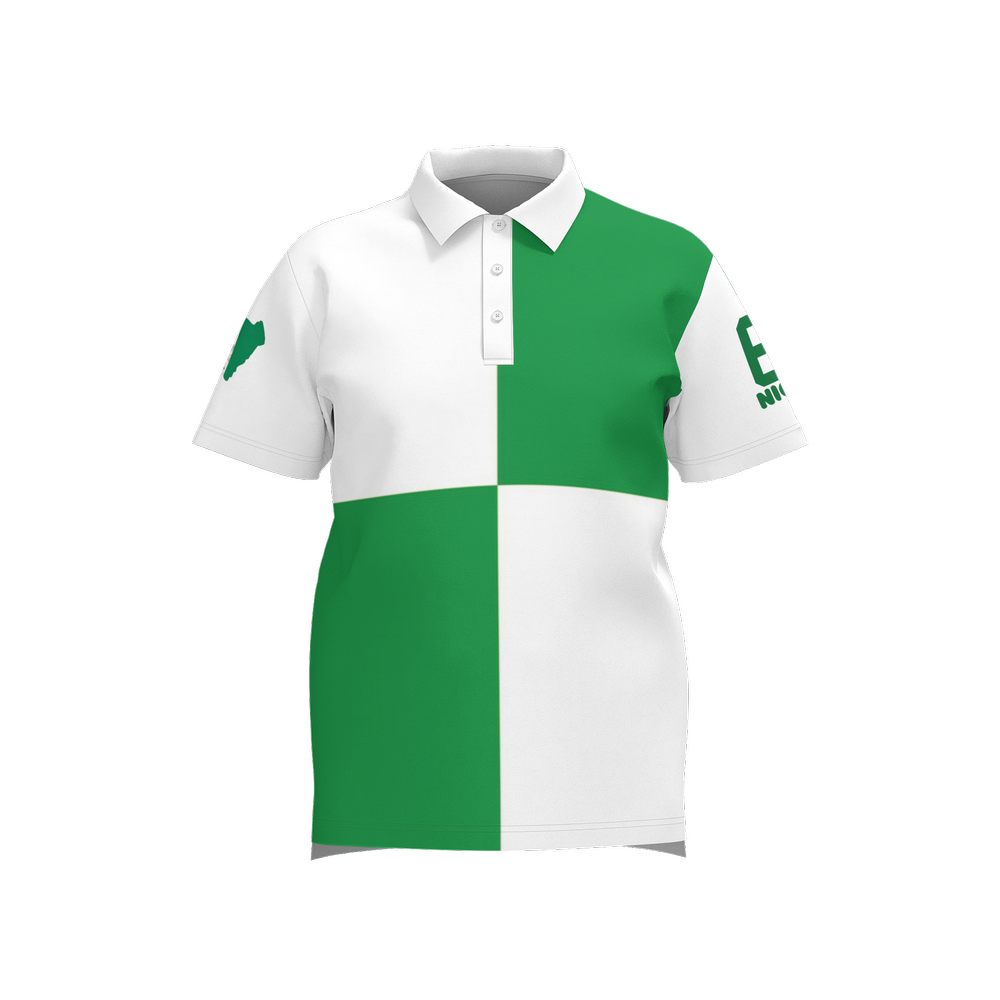 Men's Classic Nigeria square Polo Shirt