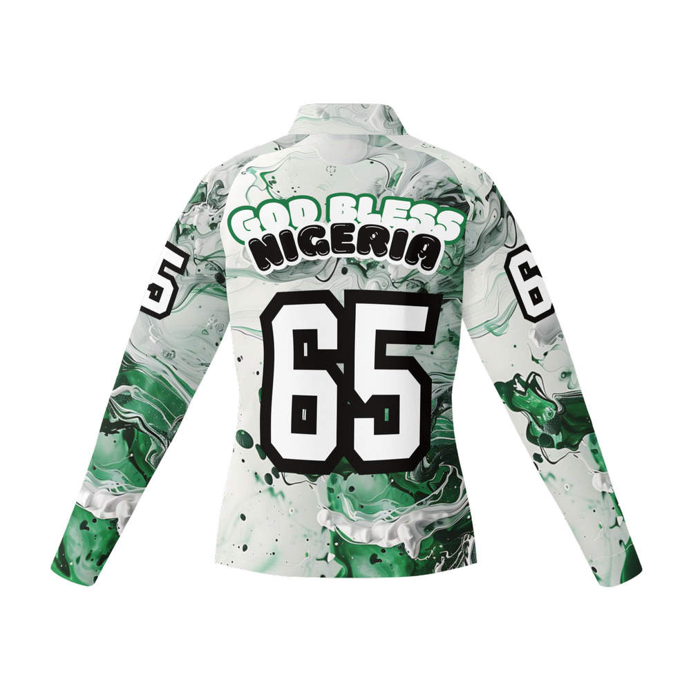 Nigeria Independence Women's Long Sleeve