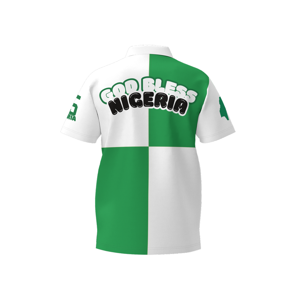 Men's Classic Nigeria square Polo Shirt