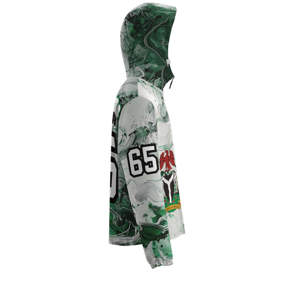 Nigeria Independence Unisex Full-Zip Hoodie -