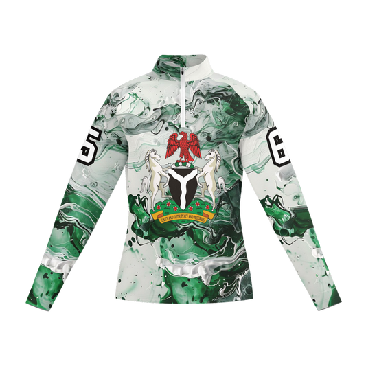 Nigeria Independence Women's Long Sleeve