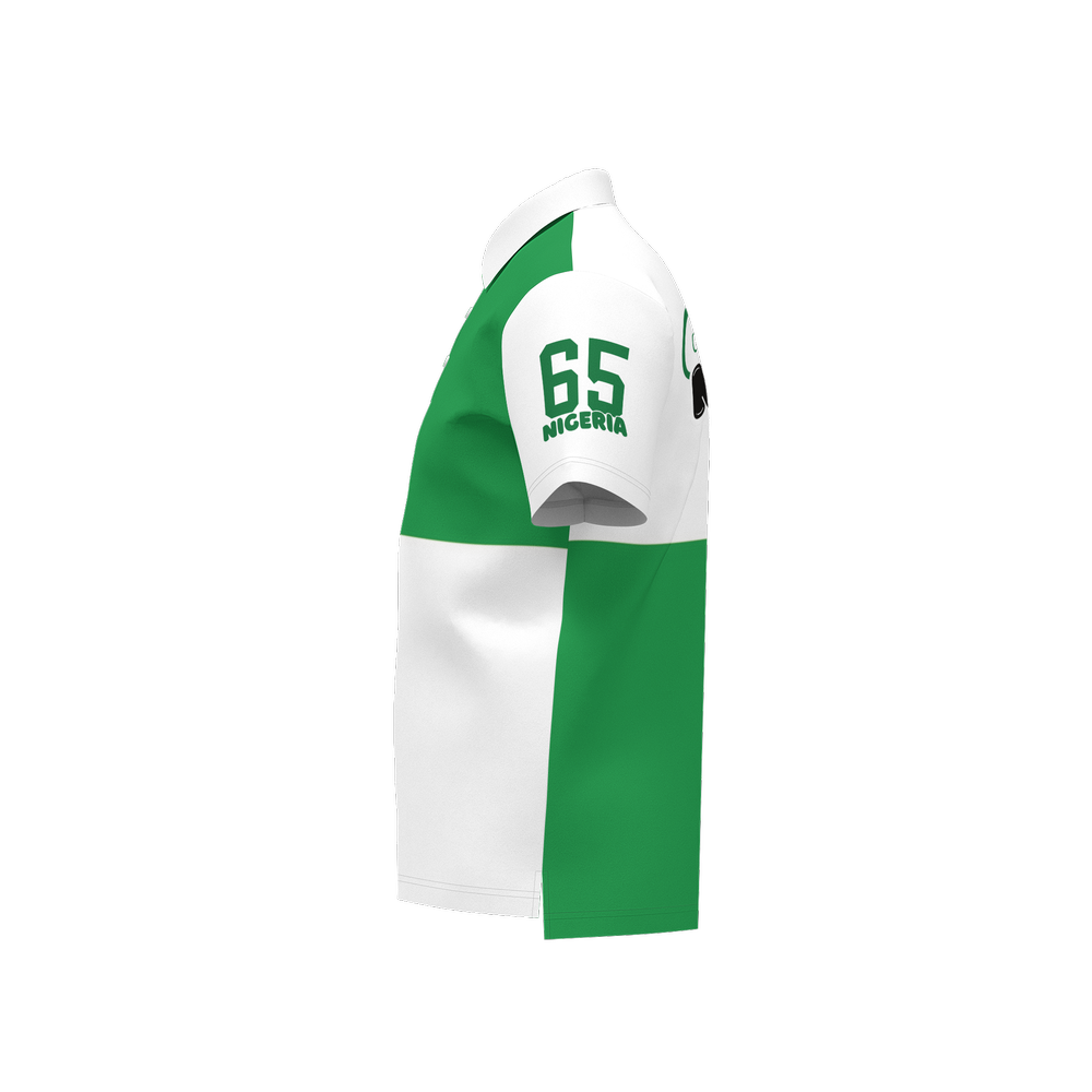 Men's Classic Nigeria square Polo Shirt