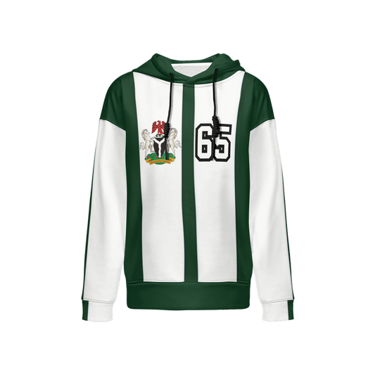 Nigeria green white Independent Hoodie