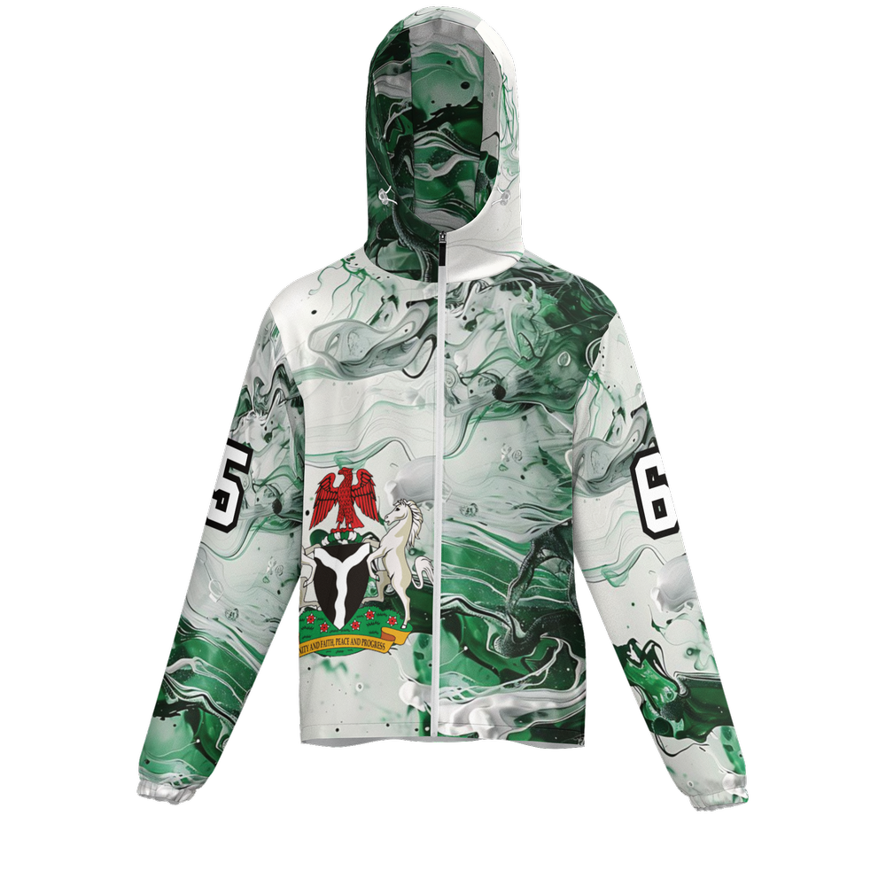 Nigeria Independence Unisex Full-Zip Hoodie -