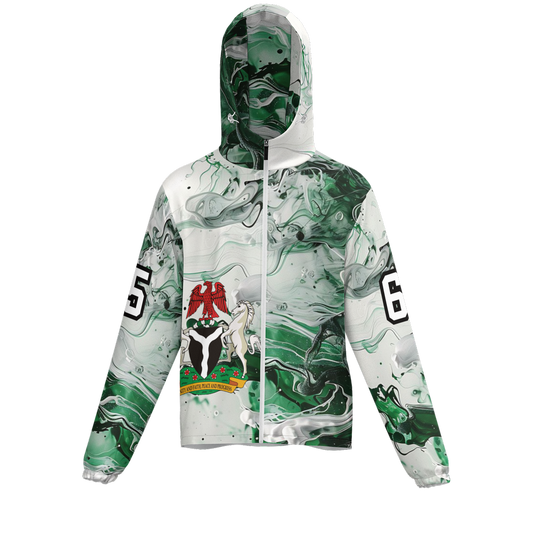 Nigeria Independence Unisex Full-Zip Hoodie -