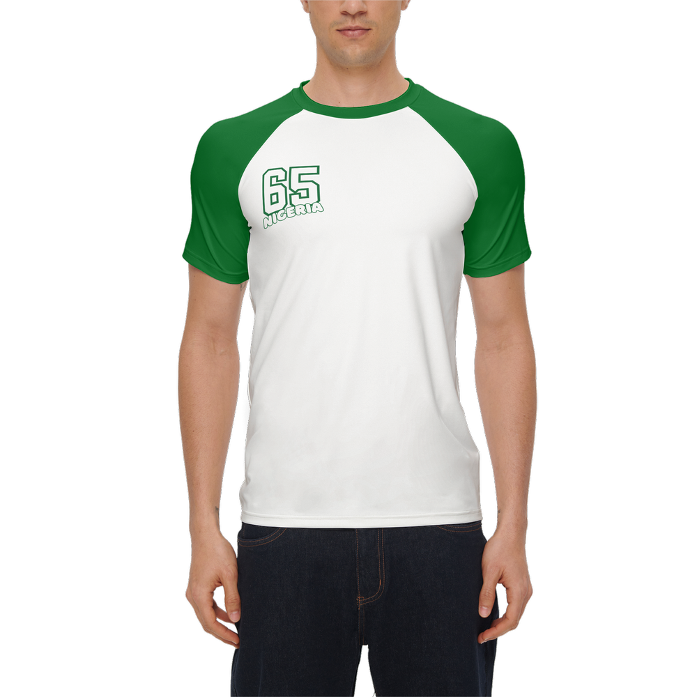 Green white Nigeria independence @65