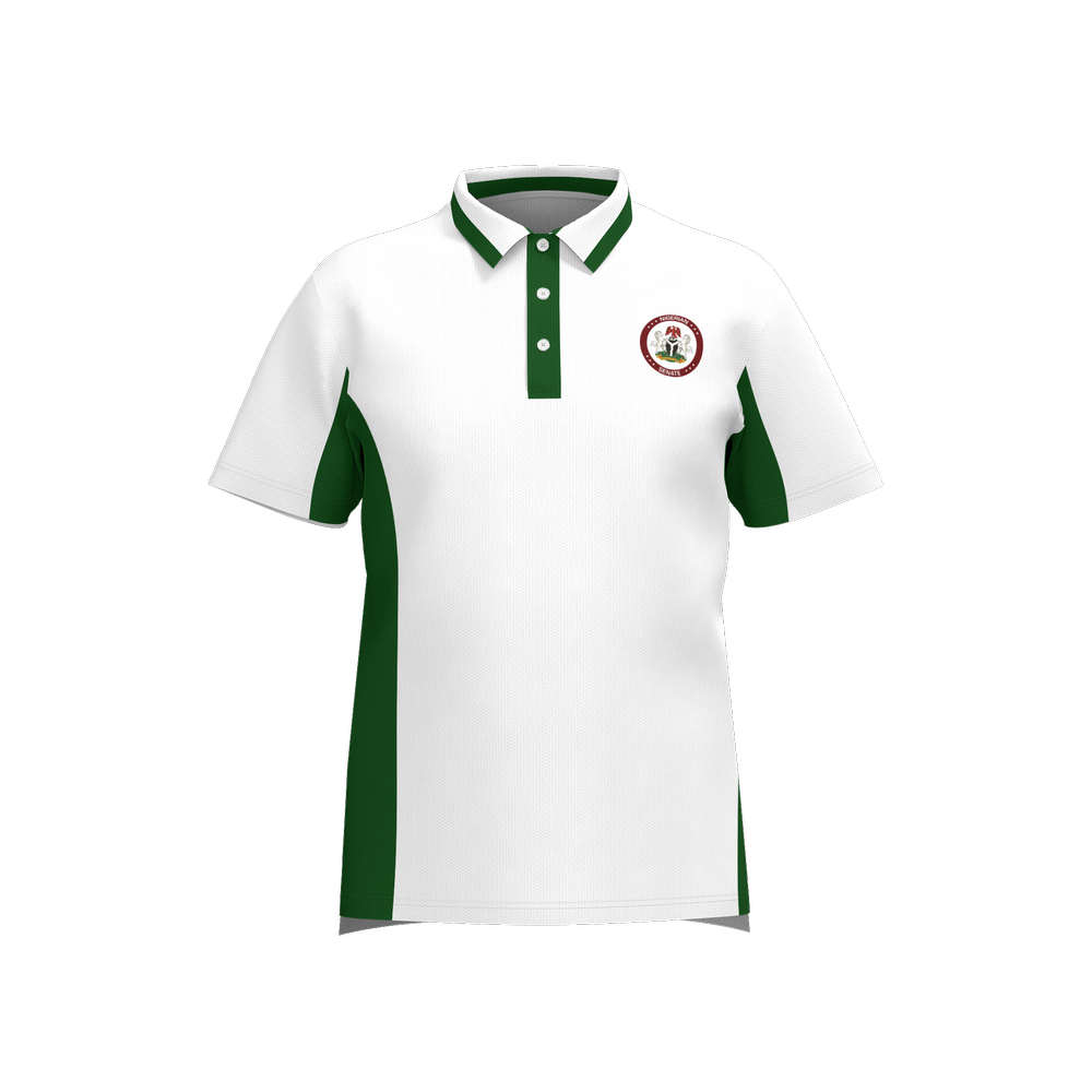 Senator white-green Independence Polo-Men