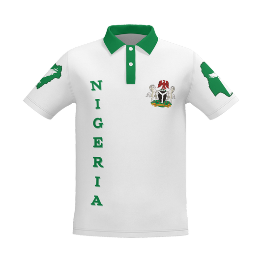 Nigeria independence Unisex Youth's Short-Sleeve Polo