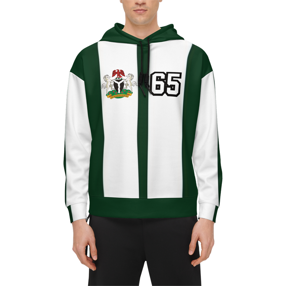Nigeria green white Independent Hoodie