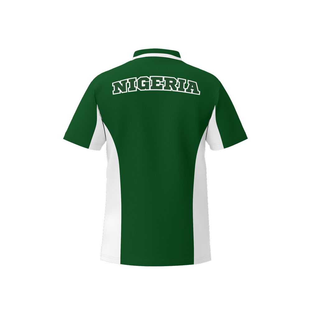Nigeria  Senator green white green Polo Shirt