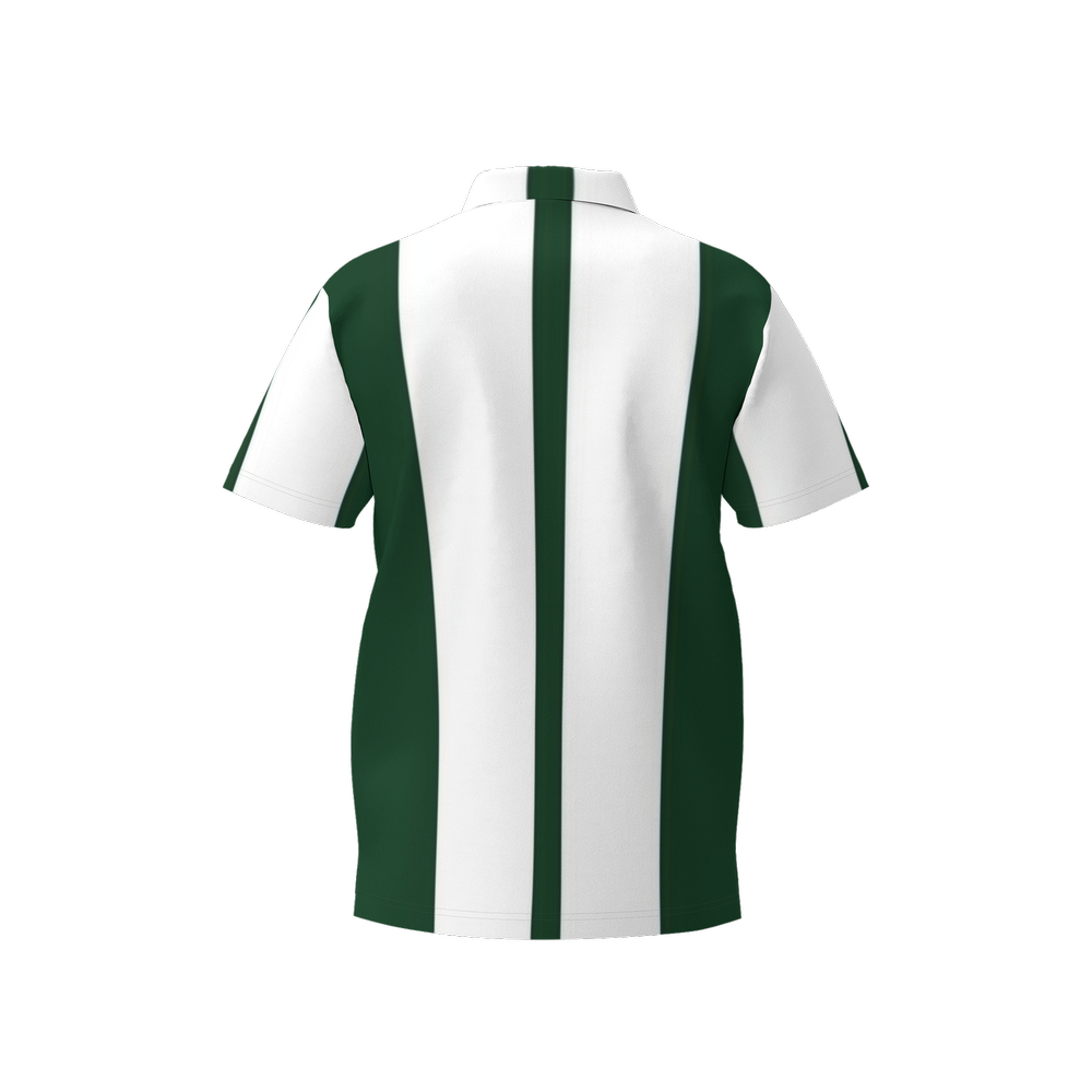Unisex Classic Nigeria stripe Polo Shirt