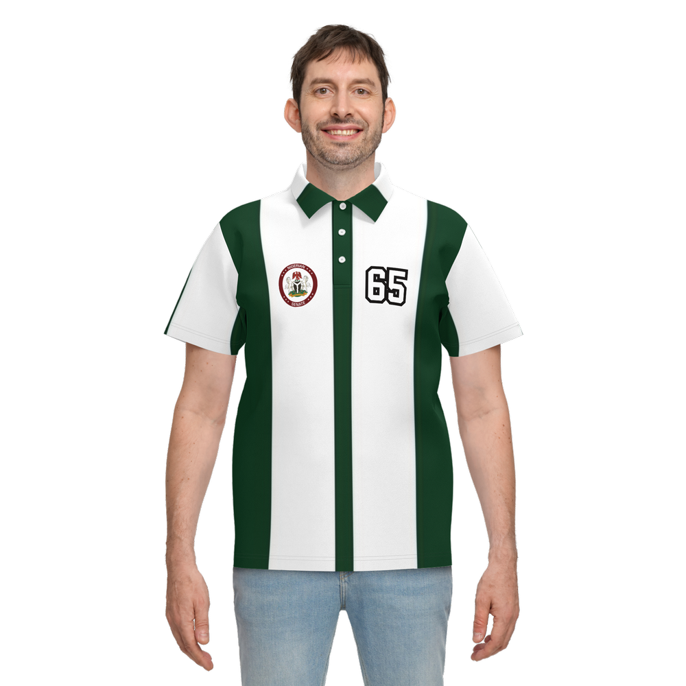 Nigeria senator's classic stripe Polo Shirt